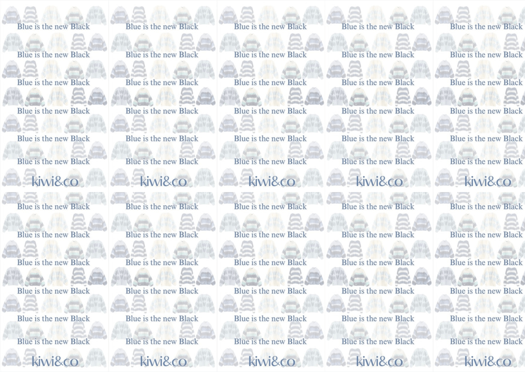 Blue is The New Black : Styling Ideas - Kiwi & Co