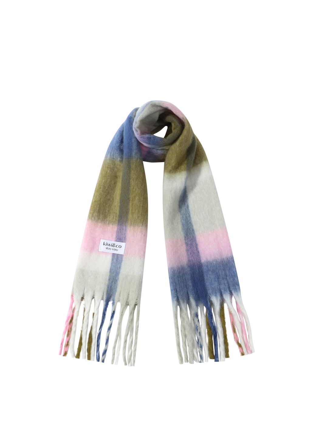 Coming Soon Willow Checked Scarf