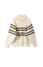 Coming Soon Blue & Brown Sunday Jumper