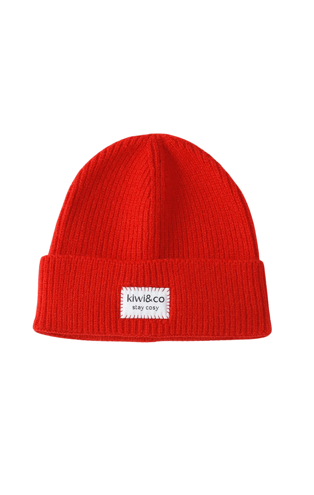 Poppy Red Beanie Hat