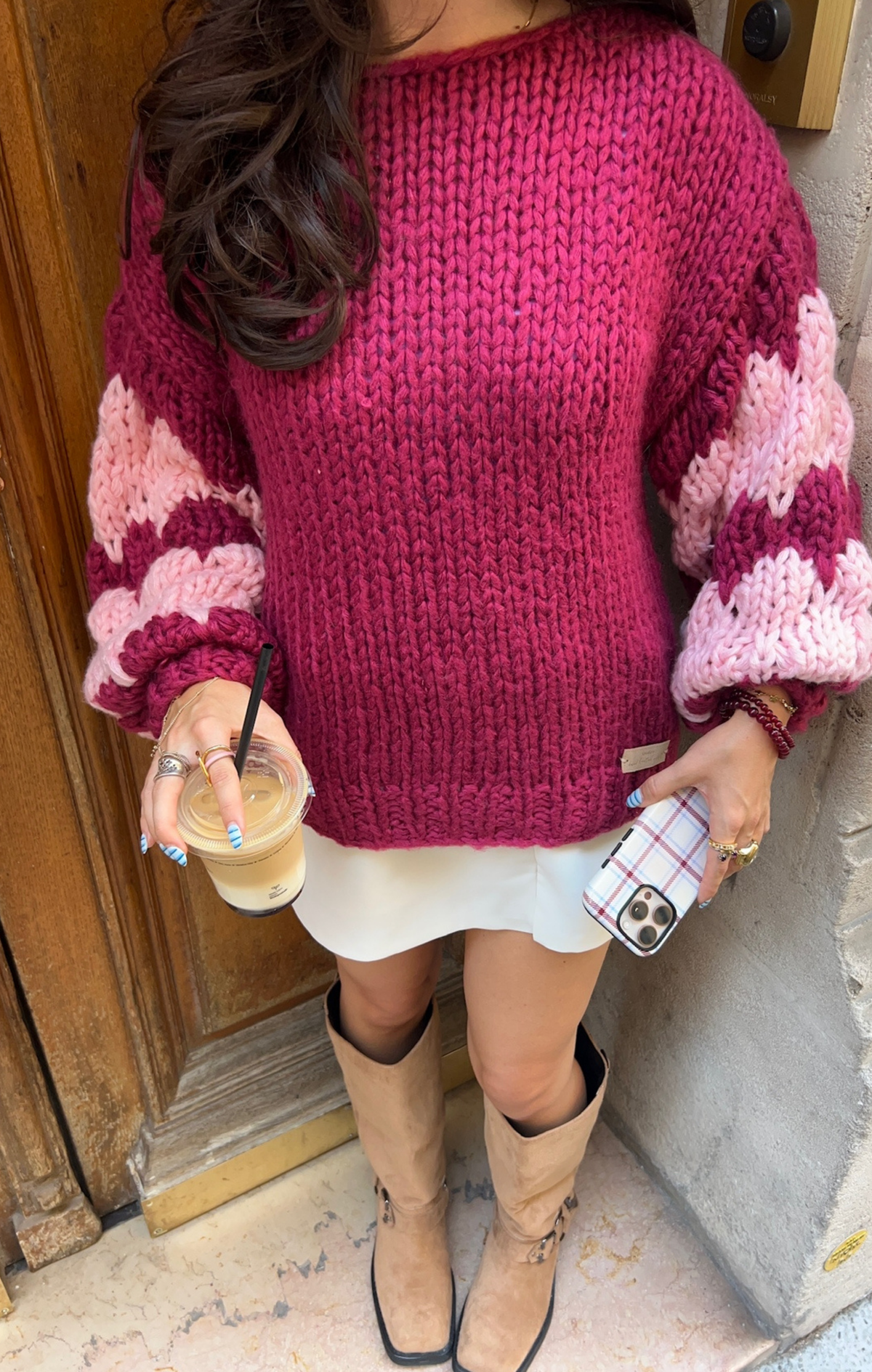 Cherry Pie Hugs & Kisses Jumper