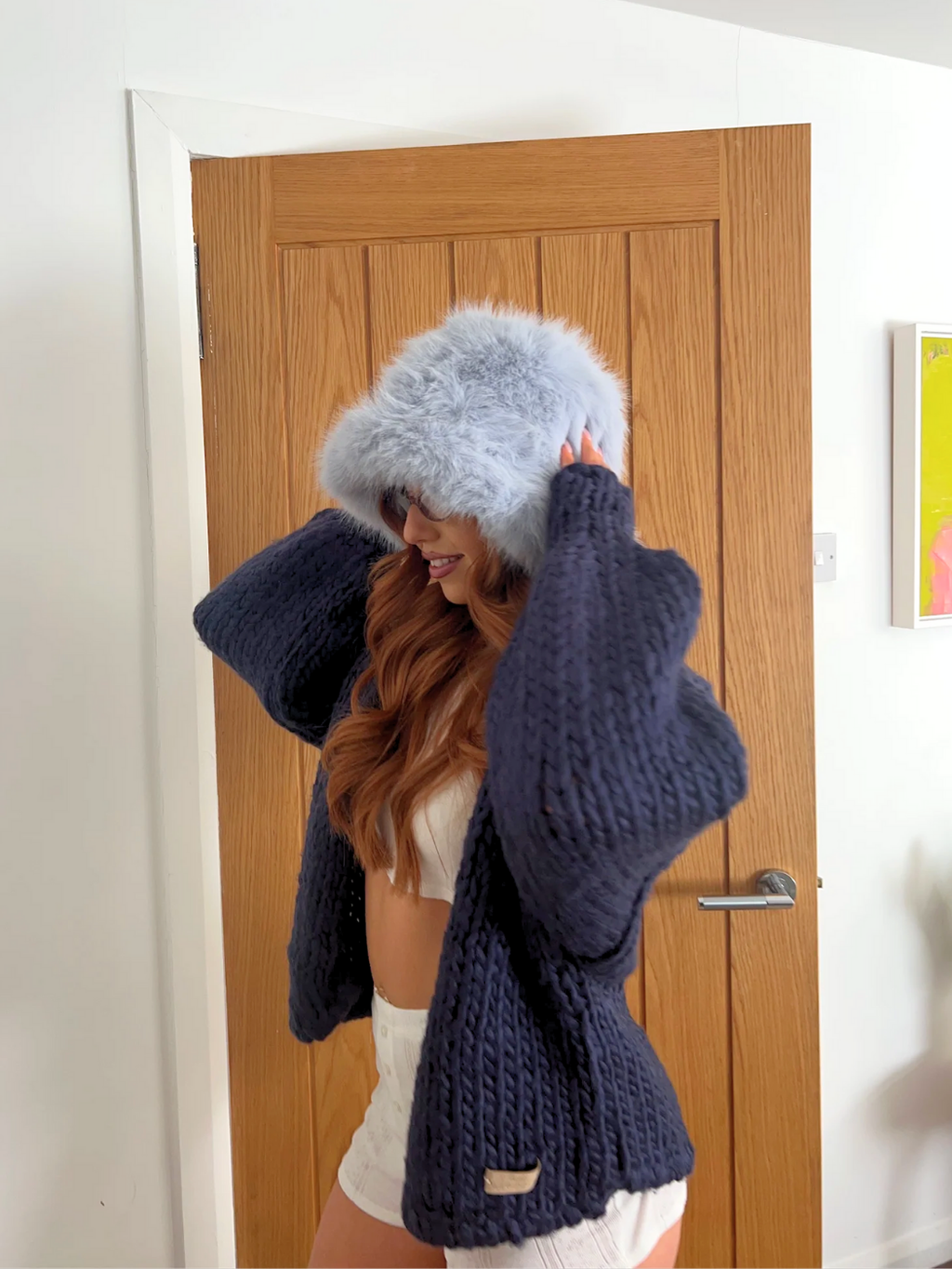 Navy Love Me Later Cardigan