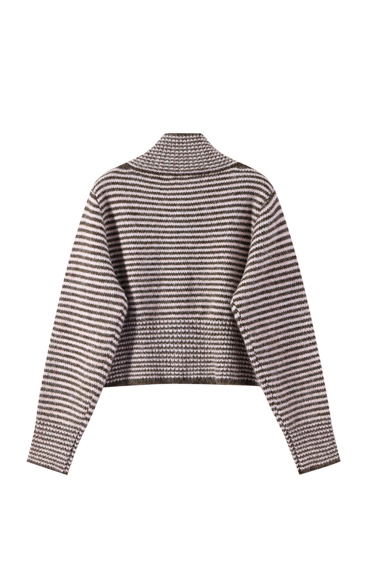 Button Me Up Funnel Neck Jumper