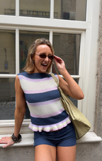 Mallow Peplum Top