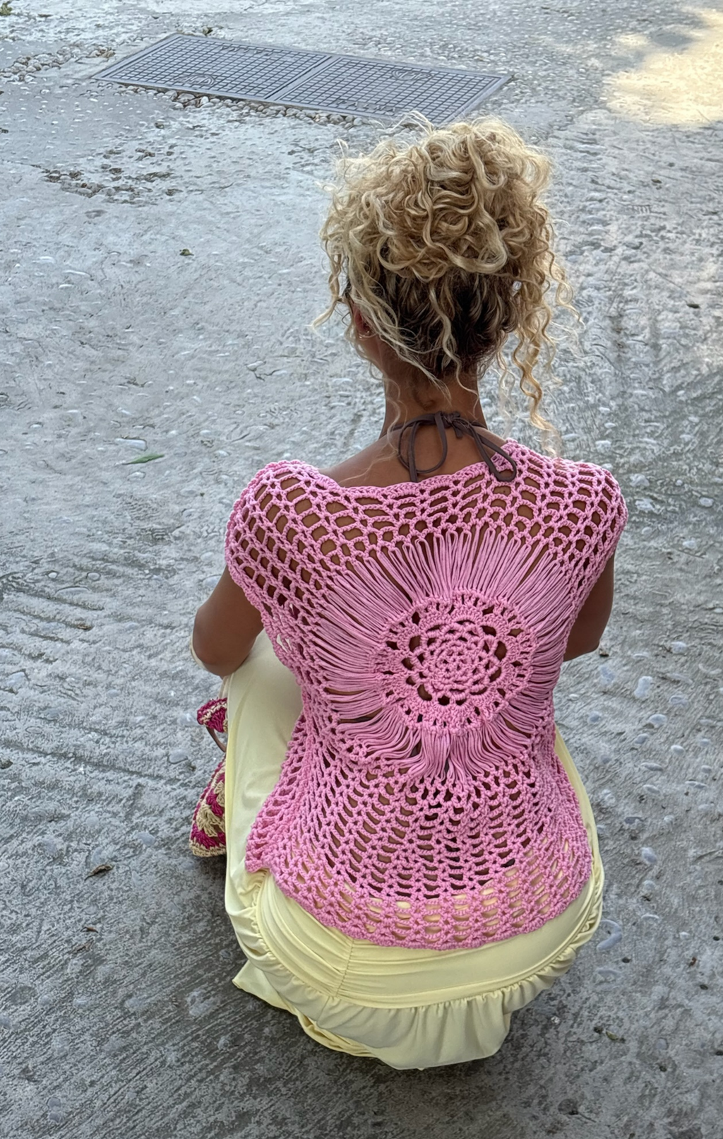 Coming Soon Piggy Cora Crochet Top