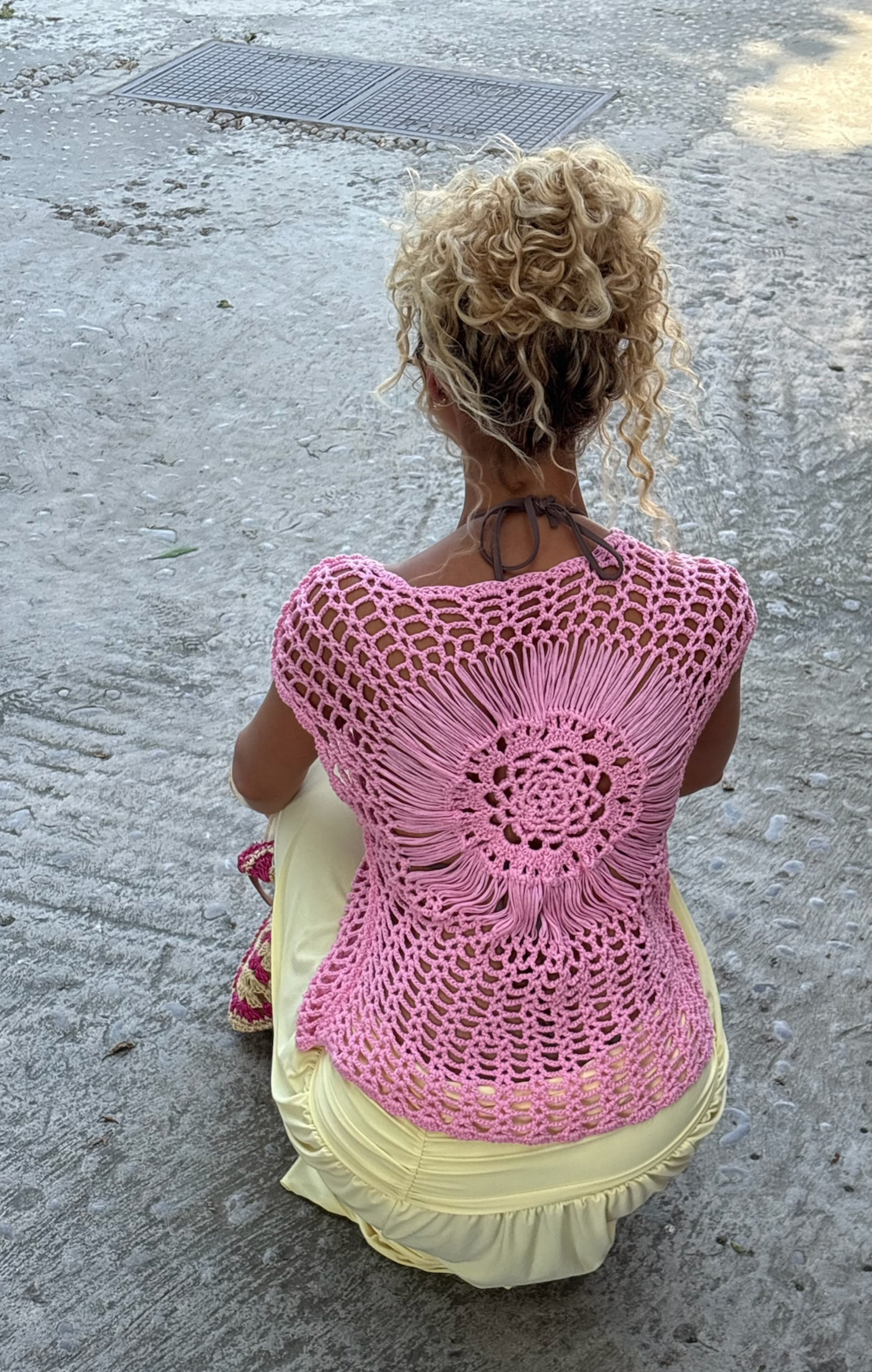 Coming Soon Piggy Cora Crochet Top