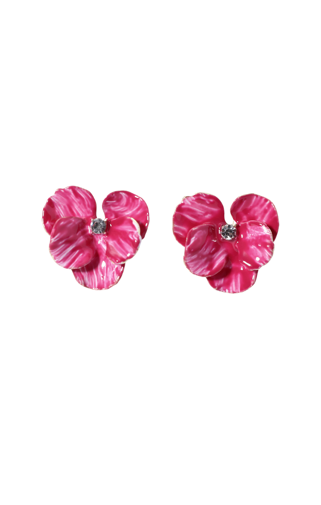 Coming Soon Pink Hibiscus Hues Earrings