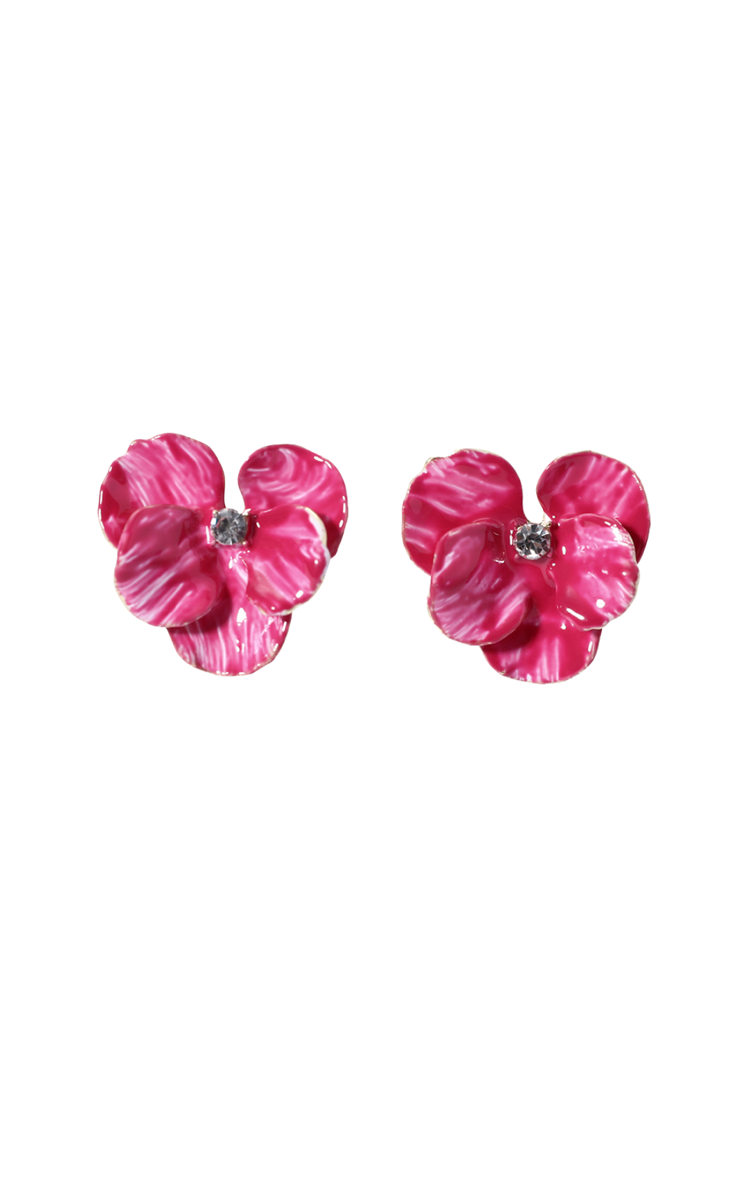 Coming Soon Pink Hibiscus Hues Earrings