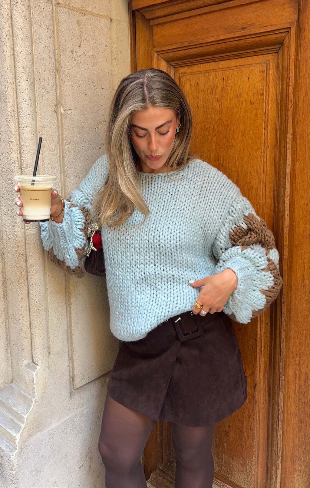 Cold brew Hugs & Kisses Jumper