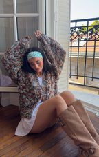 Mint Choc Love Note Cardi