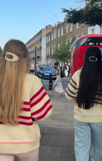Polka Dot Hair Clasp