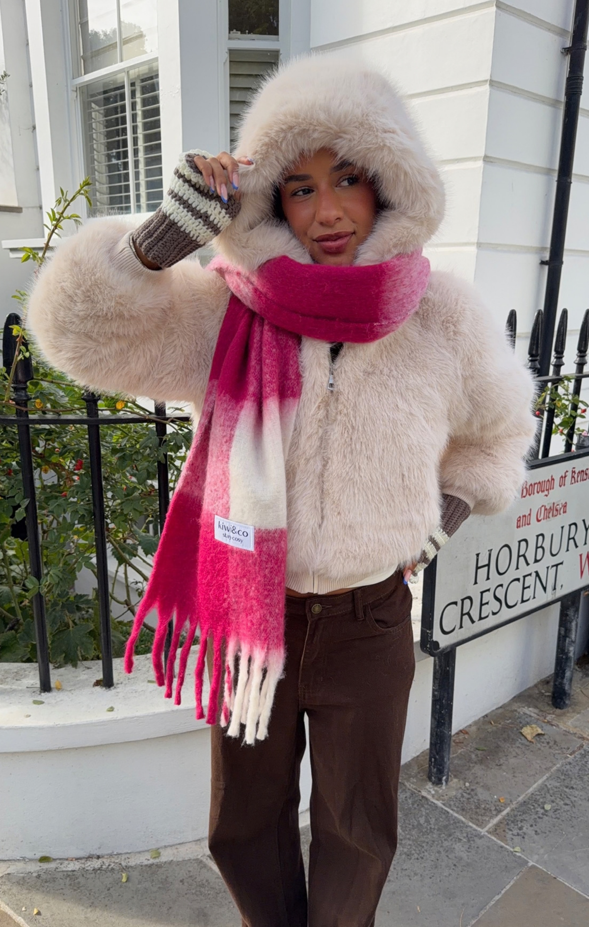 Coming Soon Raspberry Jam Scarf