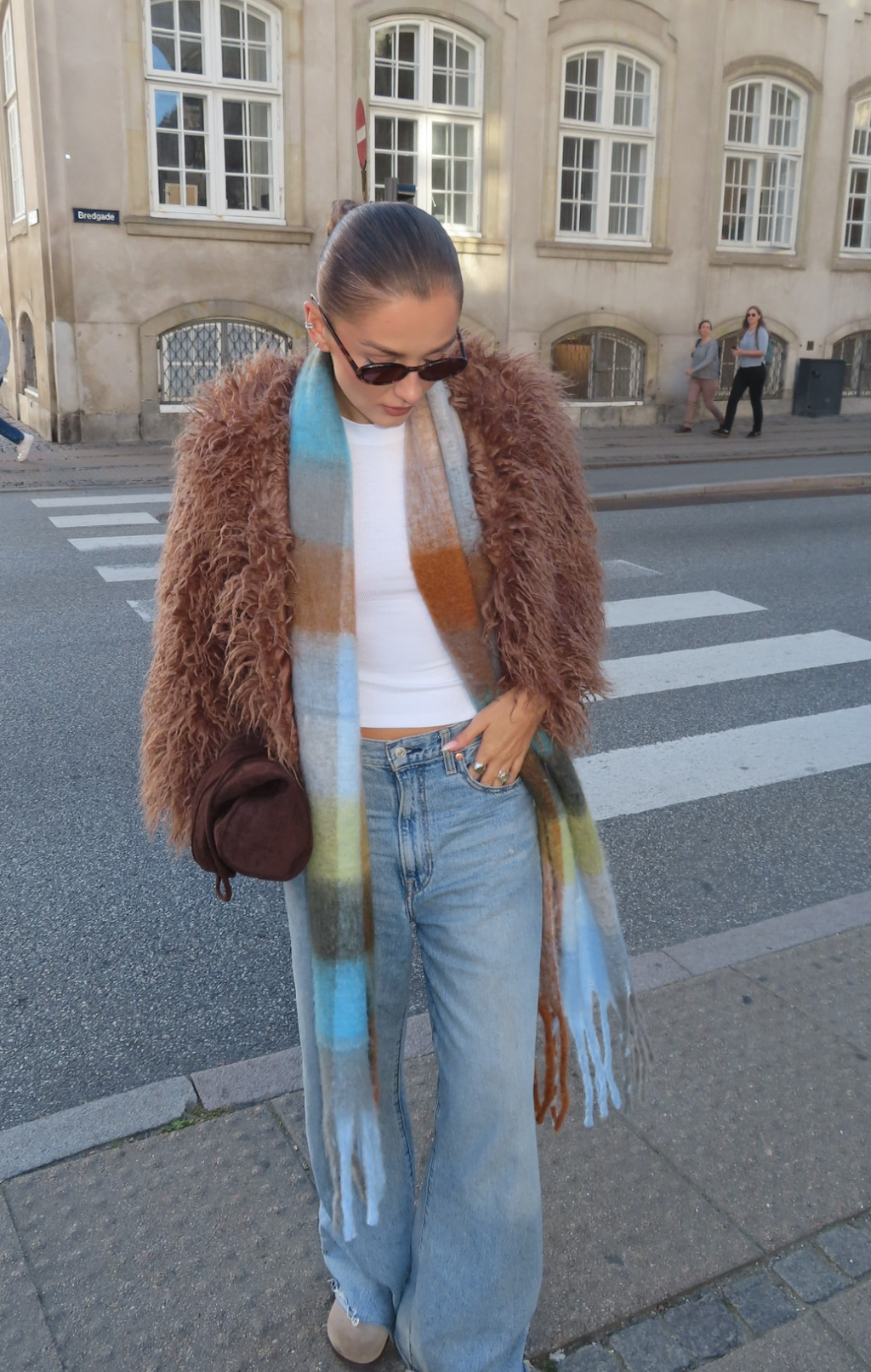 Blueberry Choc Scarf