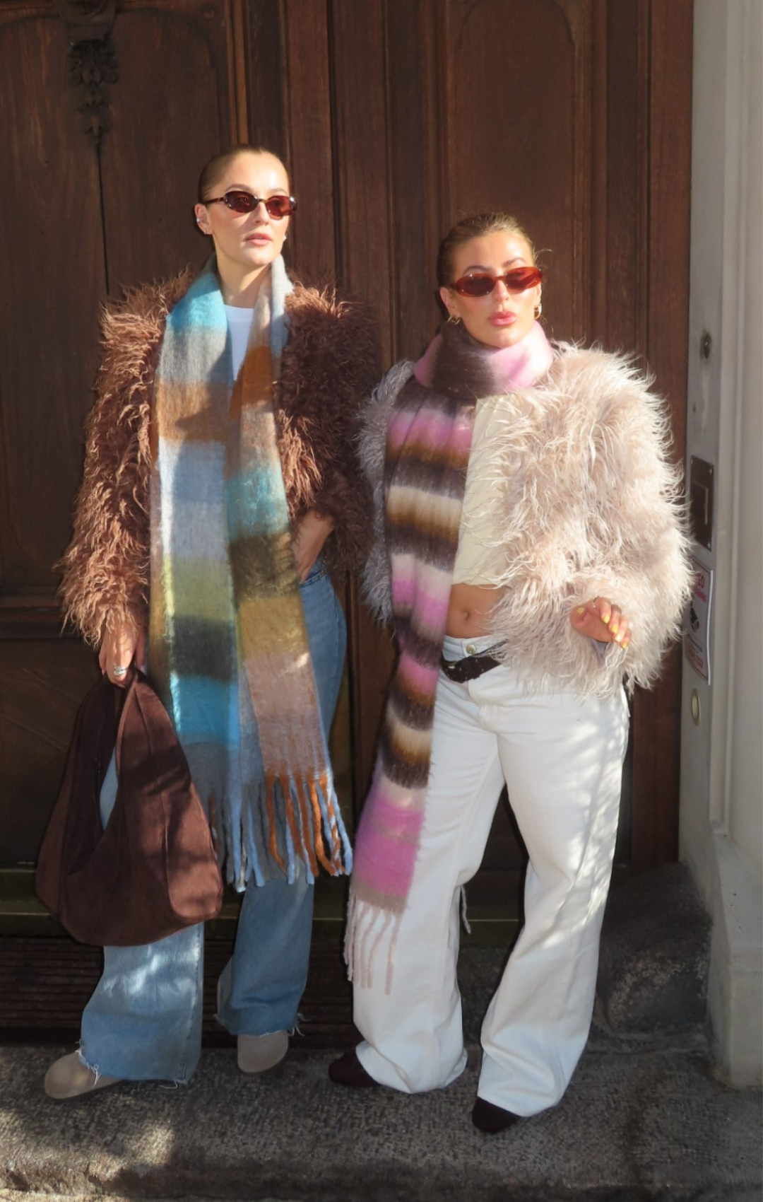 Blueberry Choc Scarf