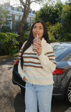 Blue & Brown Sunday Jumper