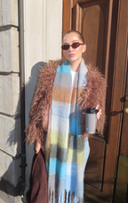 Blueberry Choc Scarf