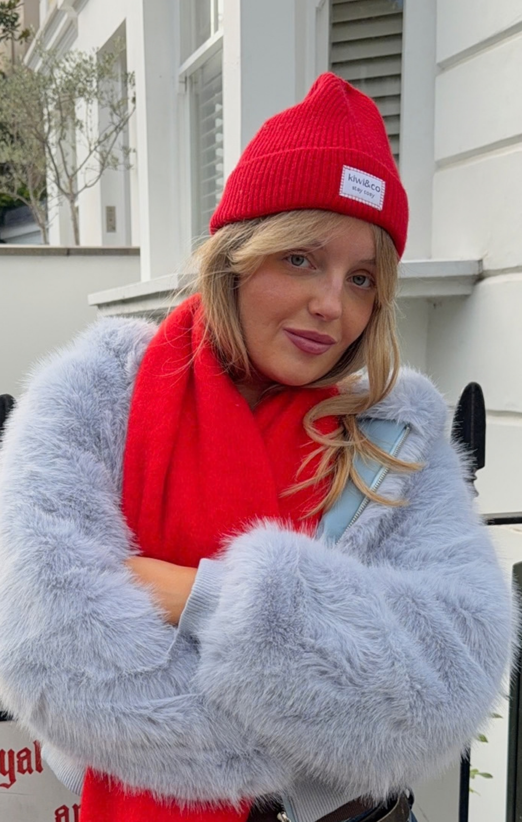 Poppy Red Beanie