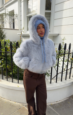 Soft Blue Snood