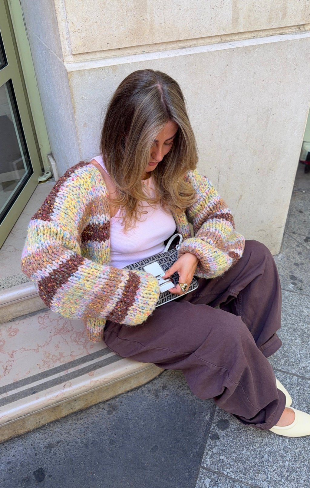 Brown Sugar Meadow Cardigan