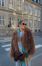 Esme Faux Fur Cocoa Jacket