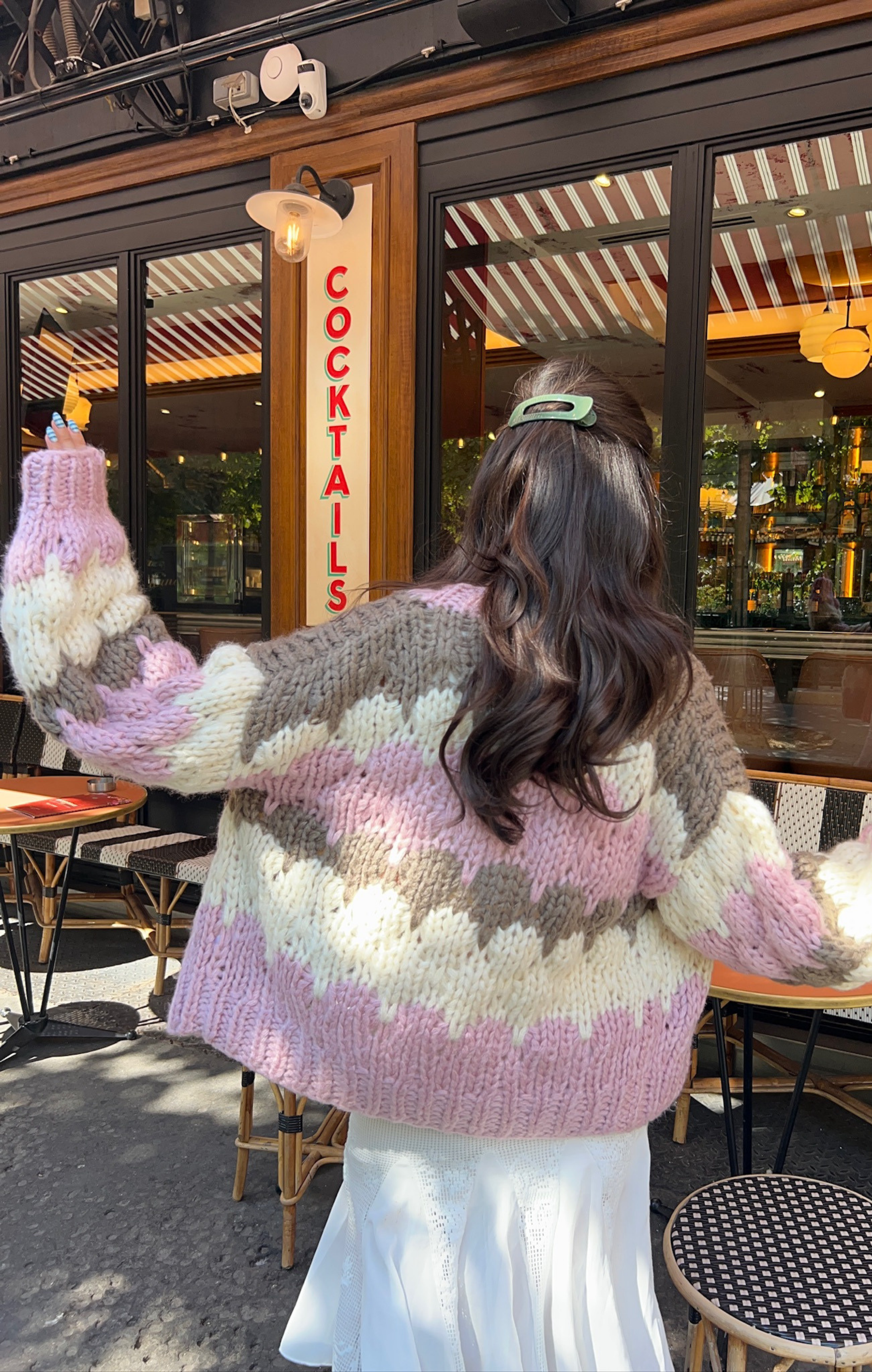 Blushed Hugs & Kisses Cardigan