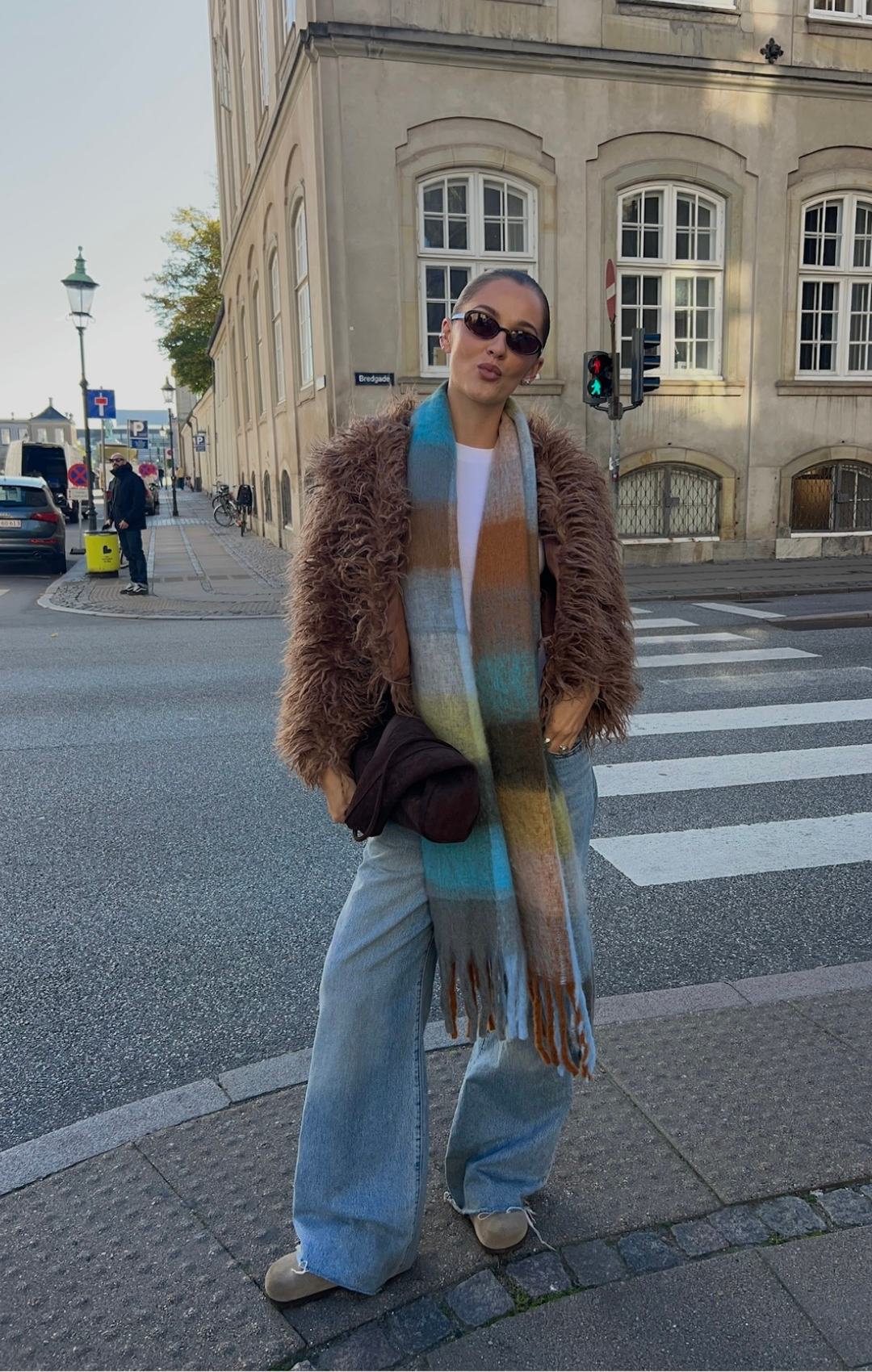 Esme Faux Fur Cocoa Jacket