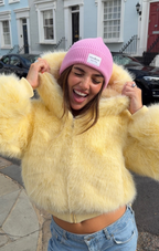 Coming Soon Petal Pink Beanie