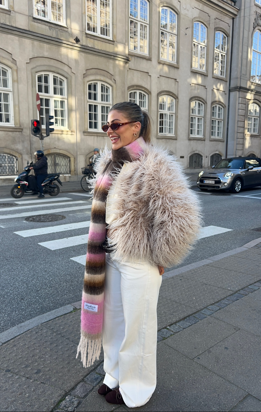 Esme Faux Fur Oatmeal Jacket