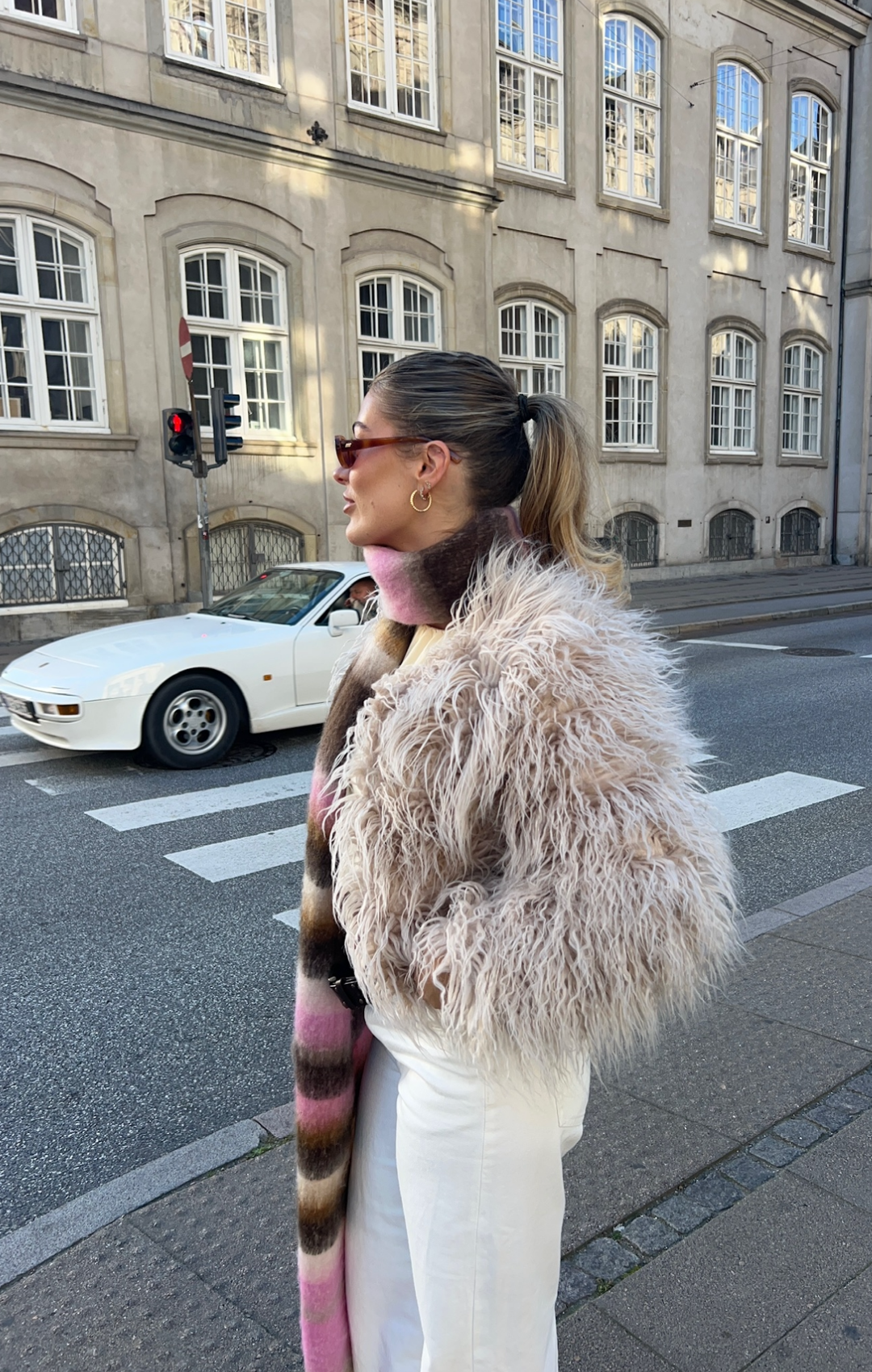 Esme Faux Fur Oatmeal Jacket