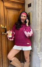Cherry Pie Hugs & Kisses Jumper