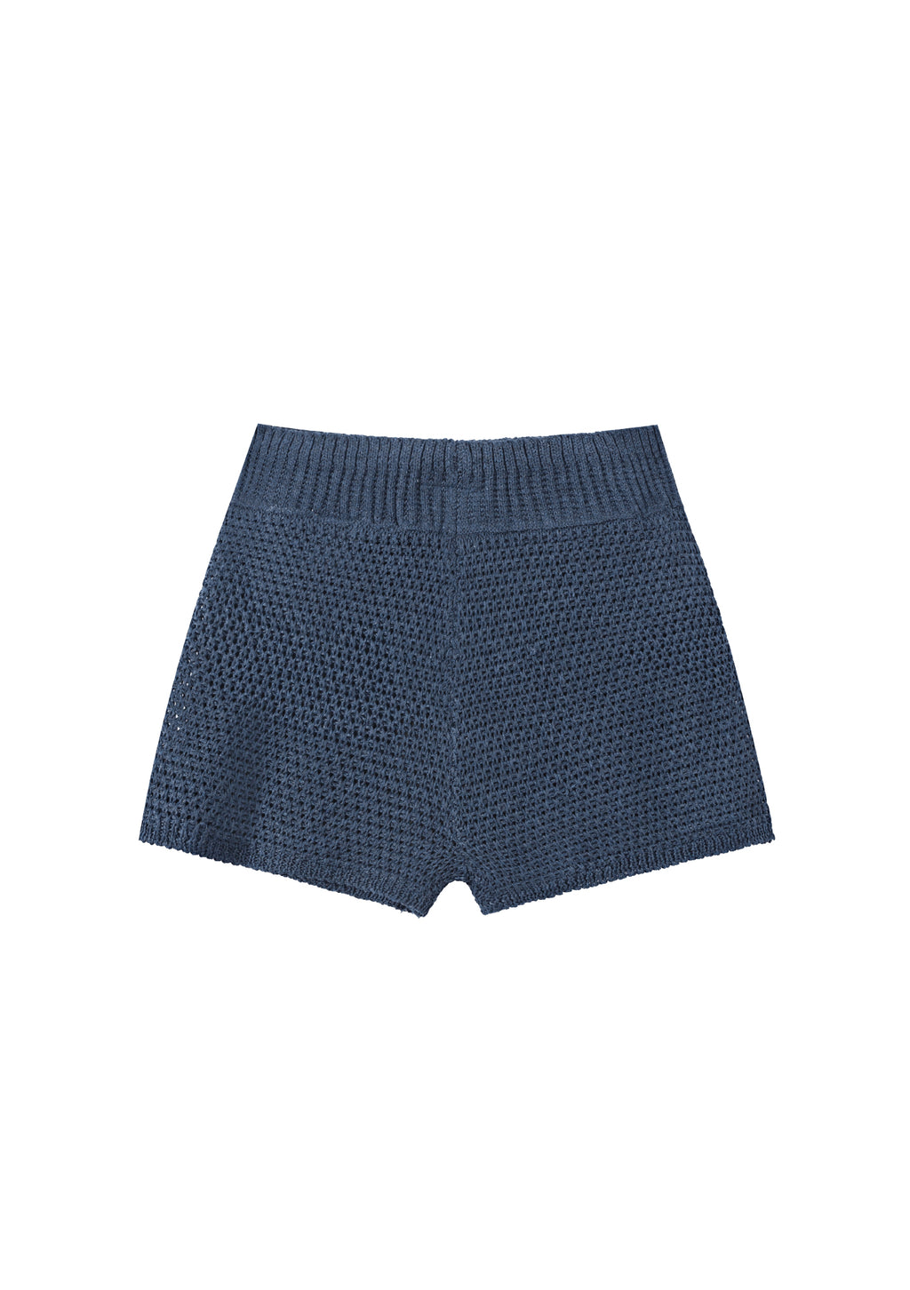 Navy Mallow Micro Shorts
