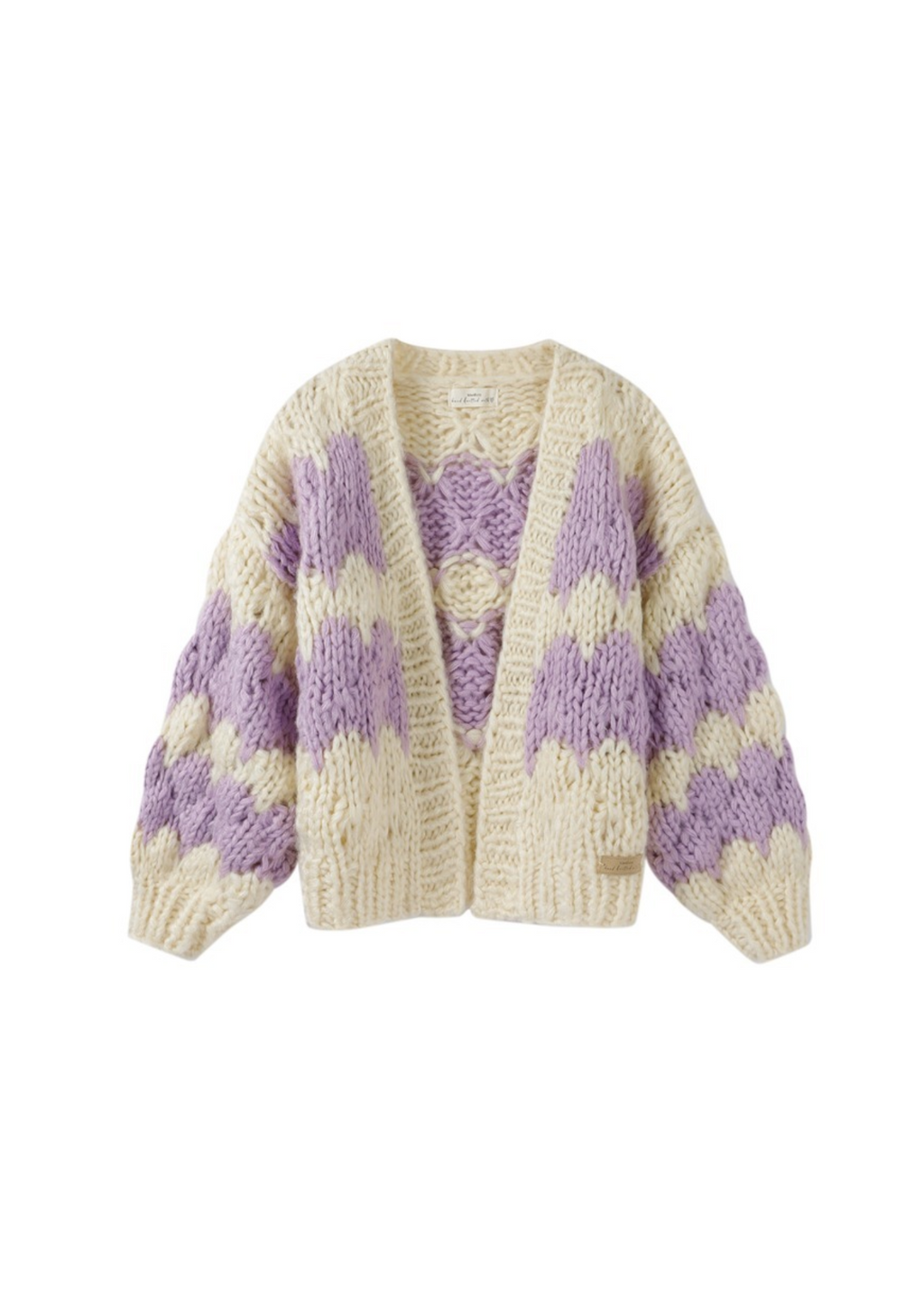 Lavender Haze Hugs & Kisses Cardigan