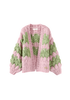 Strawberry Matcha Hugs & Kisses Cardigan