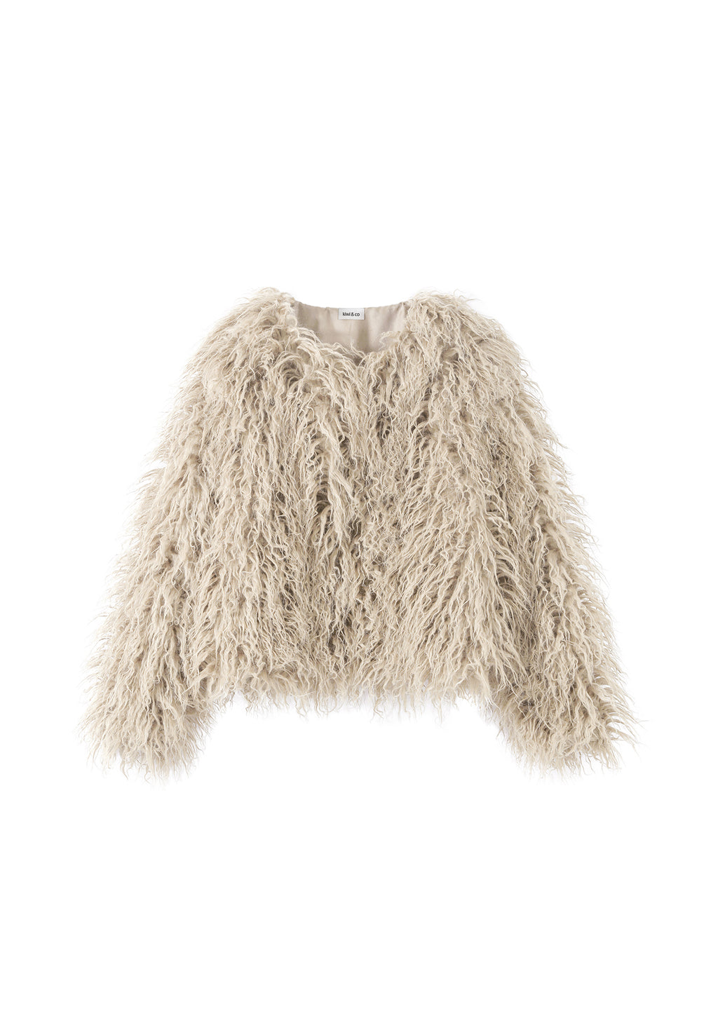 Esme Faux Fur Oatmeal Jacket