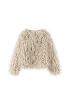 Esme Faux Fur Oatmeal Jacket