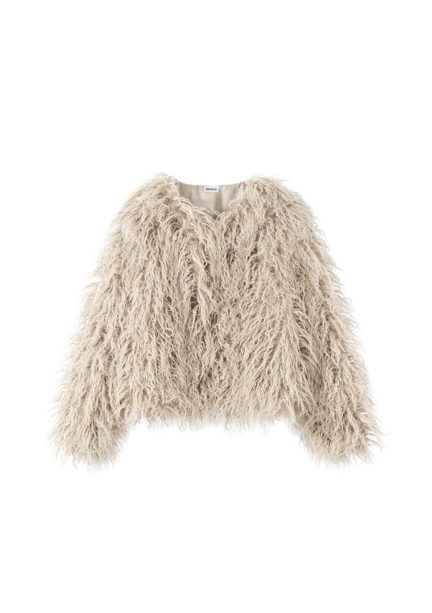 Esme Faux Fur Oatmeal Jacket