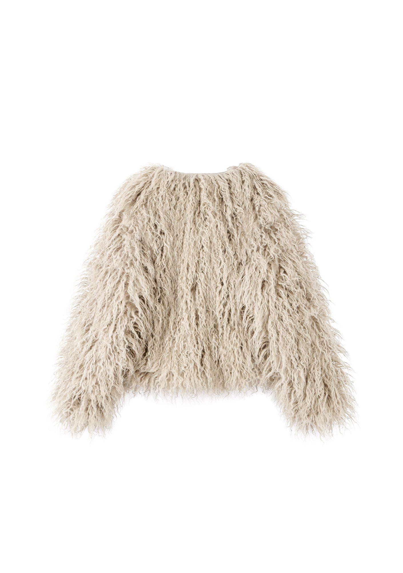 Esme Faux Fur Oatmeal Jacket