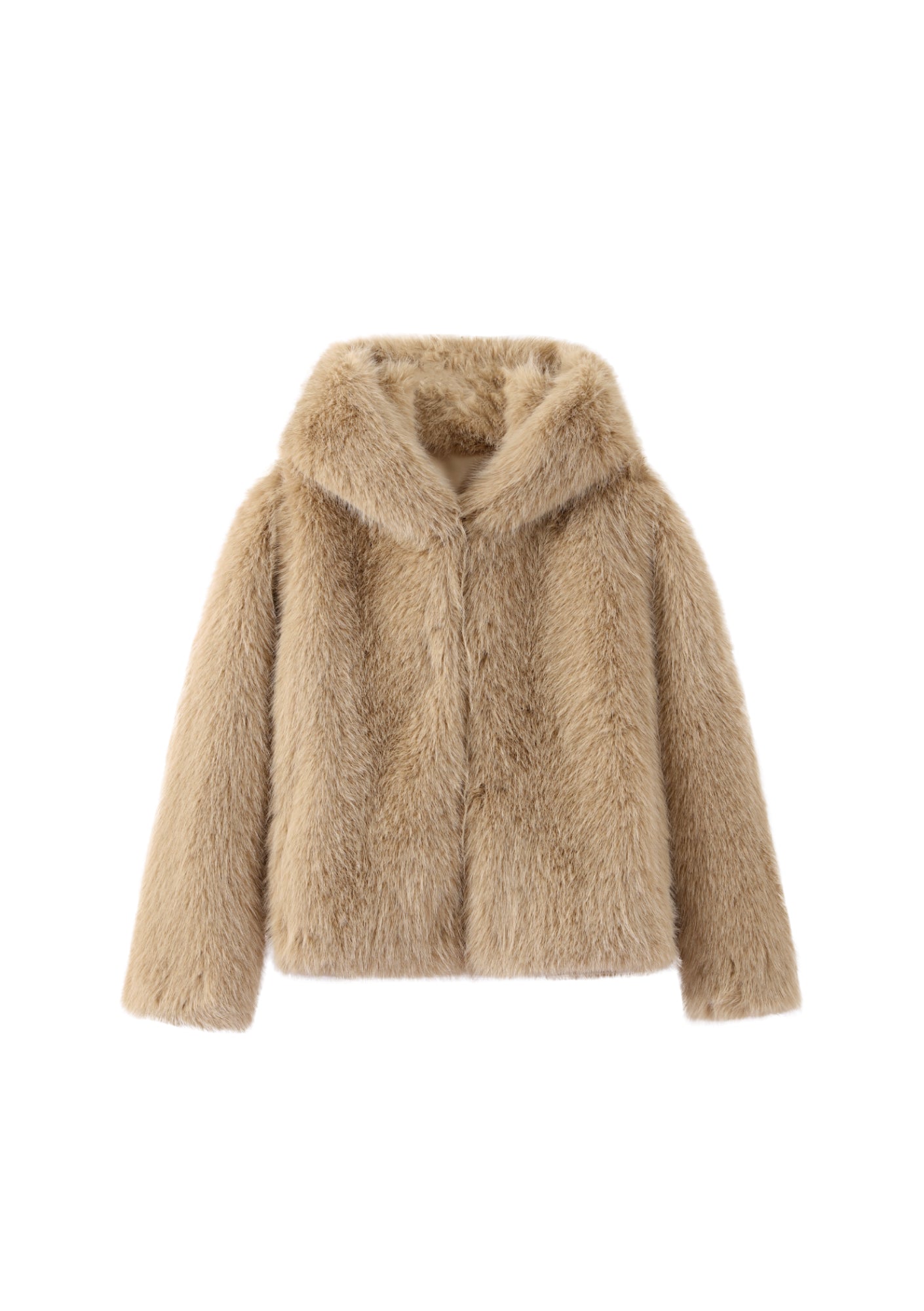 Faye Faux Fur Maple Jacket