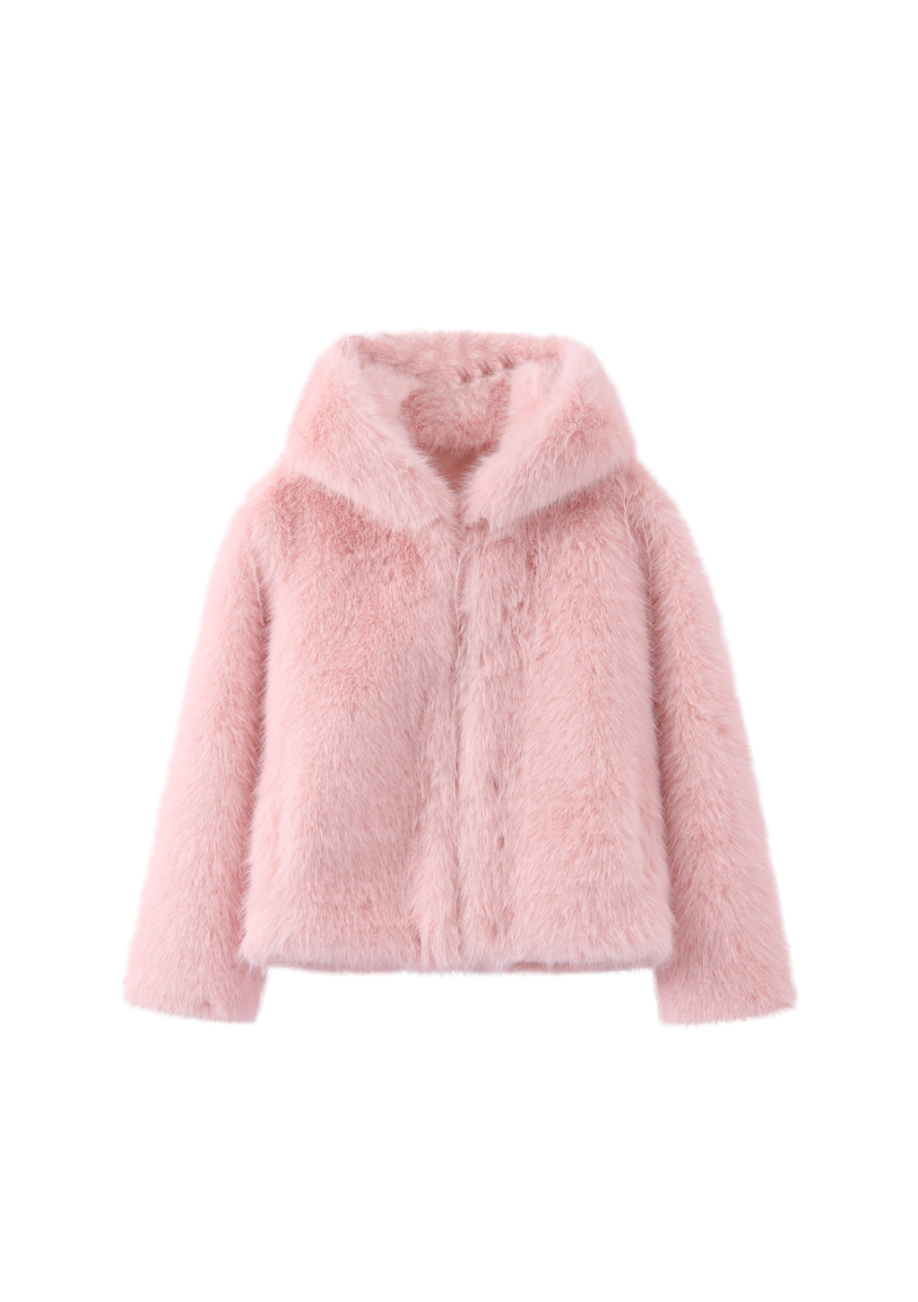 Faye Faux Fur Blush Jacket