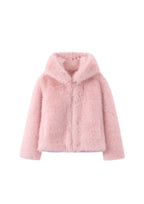 Faye Faux Fur Blush Jacket