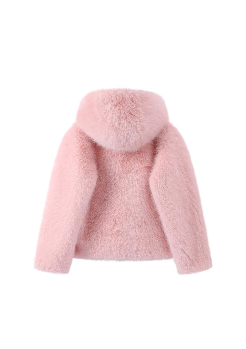 Faye Faux Fur Blush Jacket
