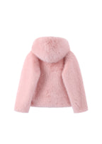 Faye Faux Fur Blush Jacket