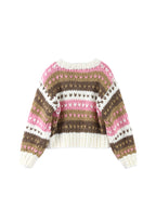 Vanilla Ginger Bread Fairisle Jumper