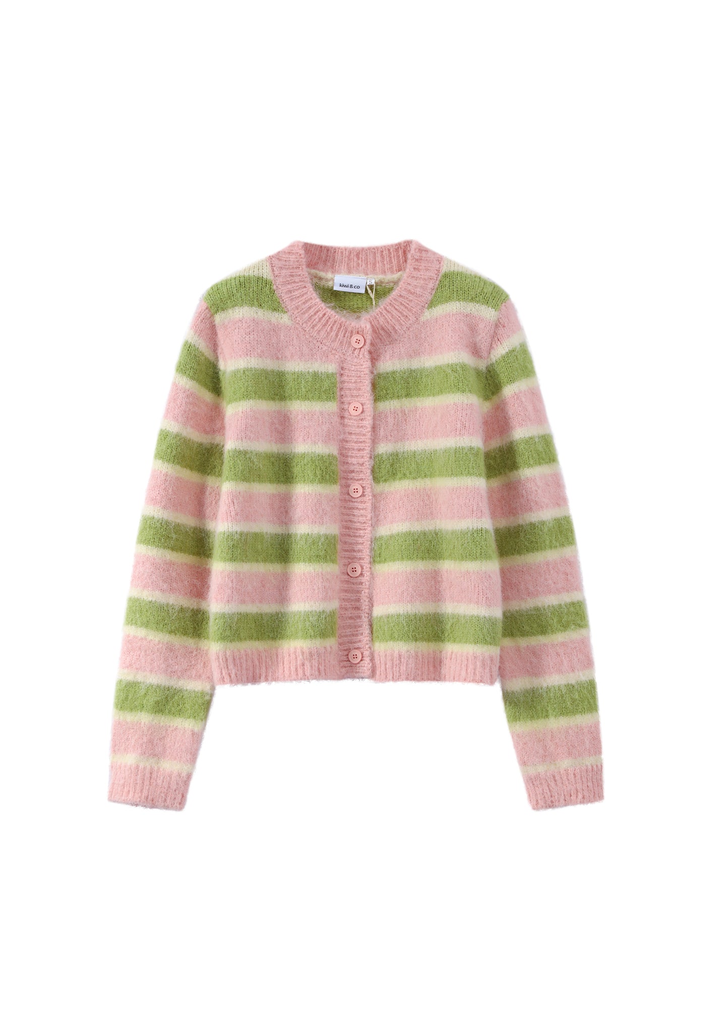 Pink & Green Darling Cardigan