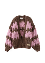 Chocolate Brownie Hugs & Kisses Cardigan