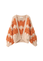 Orange Hugs & Kisses Cardigan