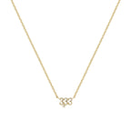 Angel Number Necklace with Diamonte - Kiwi & Co