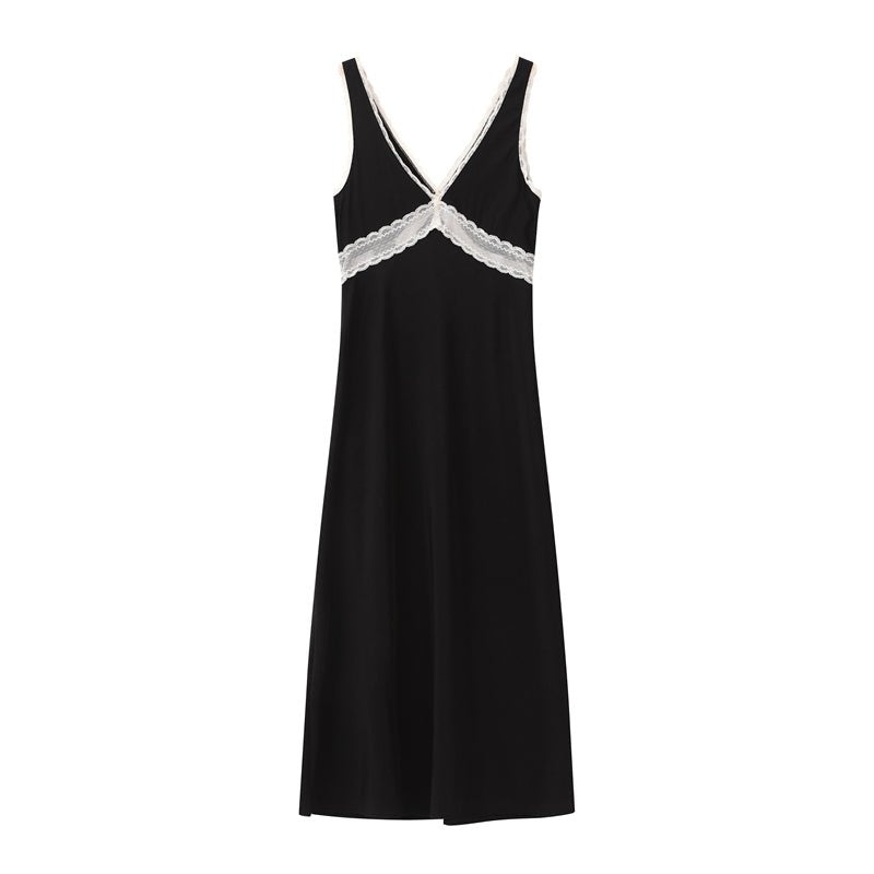 Black Heartstrings Midaxi Dress - Kiwi & Co