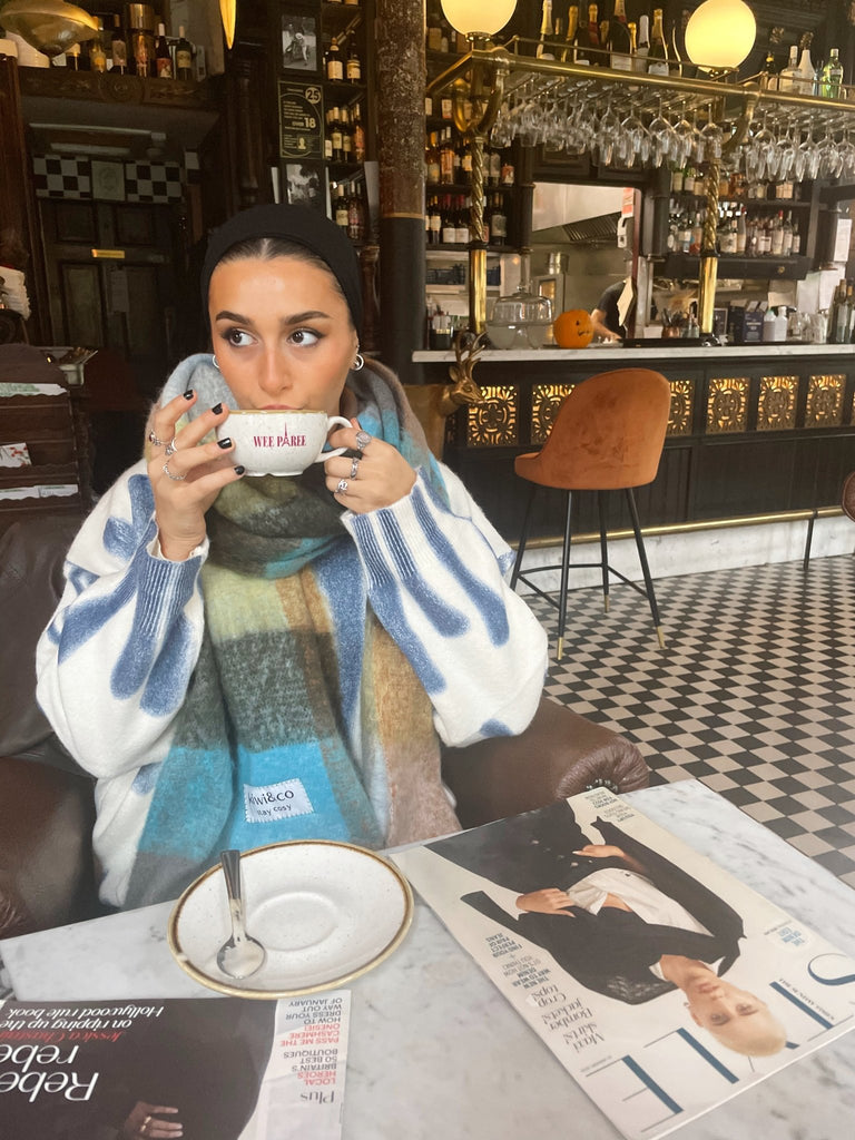 Blueberry Choc Scarf - Kiwi & Co
