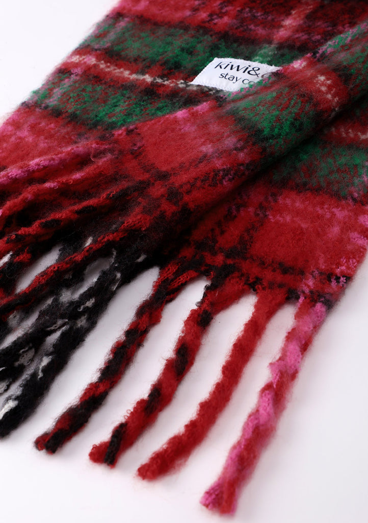 Bonnie Tartan Scarf - Kiwi & Co